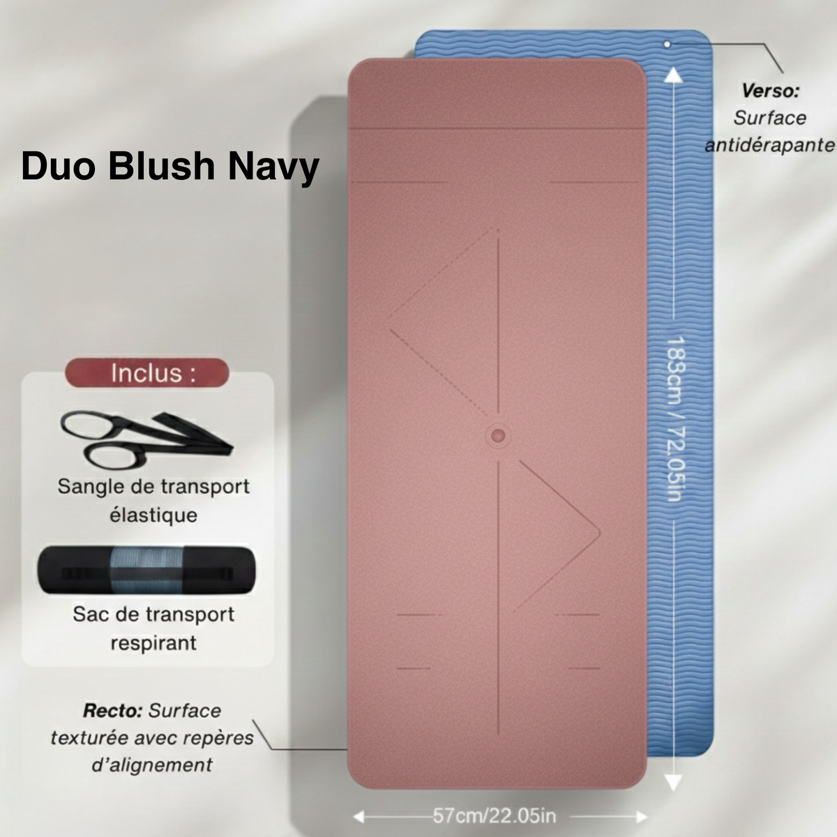 Tapis de yoga Stabilité Absolue