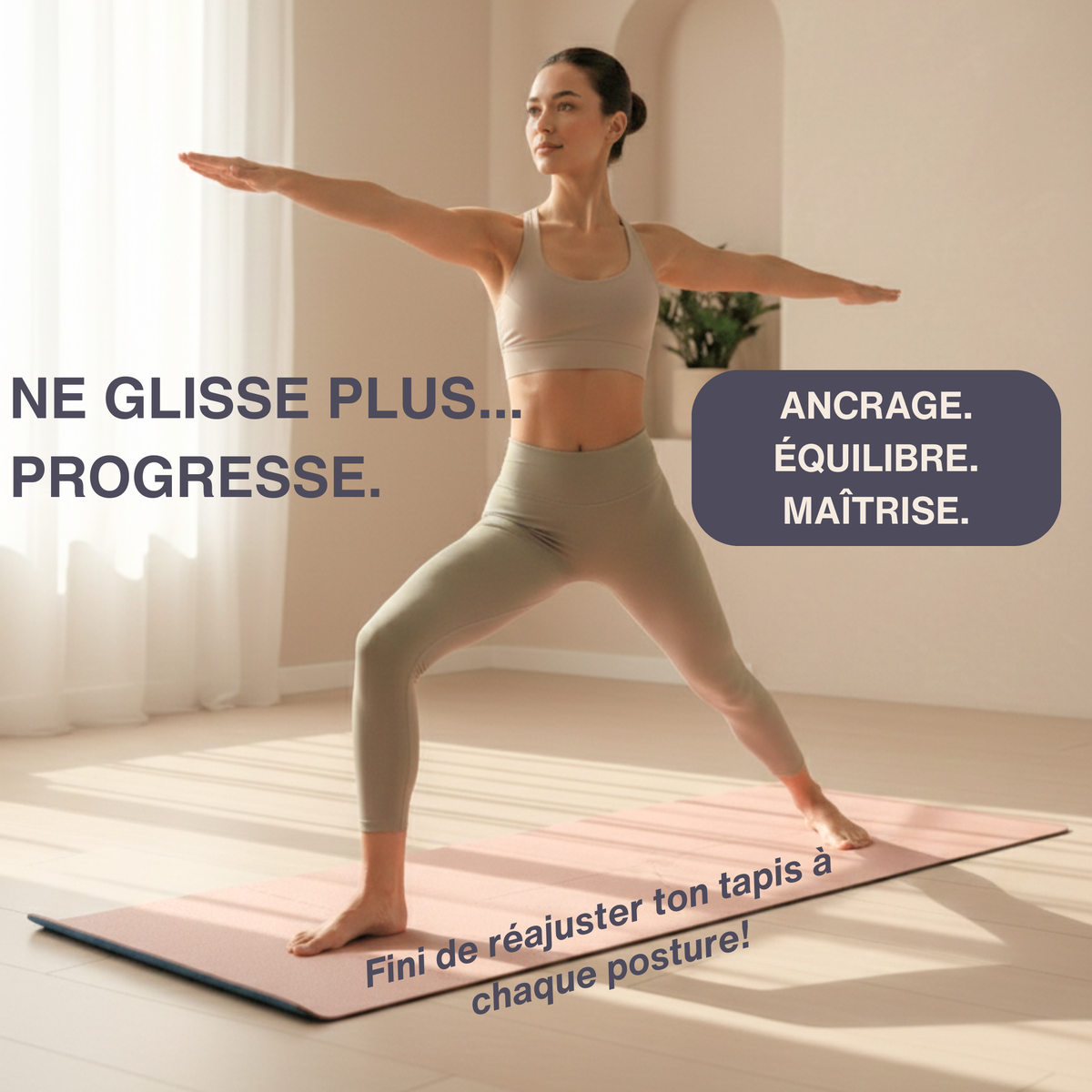 Tapis de yoga Stabilité Absolue